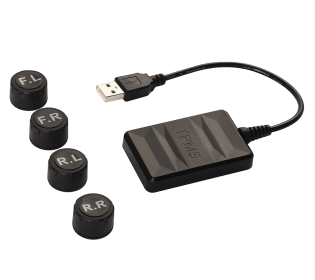 PSTY06T/PSTY05o  Tire Pressure Sensor External Tire Pressure Sensor USB Tire Pressure Monitoring Sensor CR2450 Button Battery Bluetooth Communica
