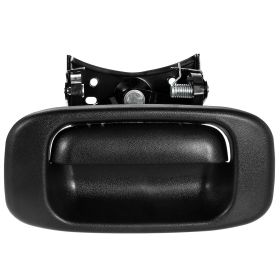 Tailgate Door Handle Bezel for 1999-2006 Chevy Silverado GMC Sierra Exterior Tail Gate Door Handle Replacement