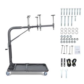 Hard Top Remover Lift, 220 lbs, Jeep Hardtop Removal and Storage System, Quick & Easy One-Person Operation, Adjustable Height, for Jeep Wrangler