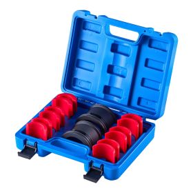 Bearing Press Kit, 14 Pcs, Bearing Race and Seal Driver Set with Bushings and Adapters, Bushing Driver Tool Set