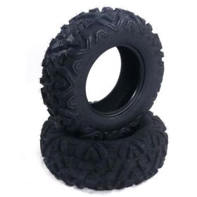Two of new 26*9-12 front tires 6PR QM373 with warranty ATV utv TIRES 26*9-12