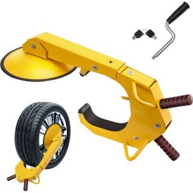 Wheel Lock Clamp, 1 Pack Trailer Wheel Lock, Heavy-Duty Anti Theft Tire Lock, Adjustable Tire Boot Lock Tire Claw, Trailer Wheel Locks for RV Tra