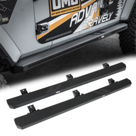 Running Board Side Step For 2018 Wrangler JL 4 Doors (Option: Black)
