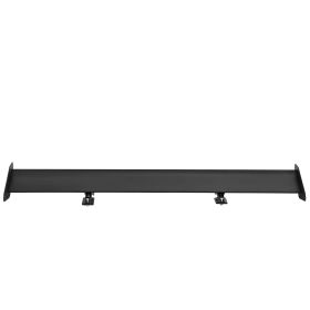 GT Wing Car Spoiler, 43.3 inch Universal Spoiler with Single Deck, Adjustable Lightweight Aluminum, Car Rear Spoiler Wing (Wing Type: Side Wing Without Hole, Number of Layers: Single Layer)